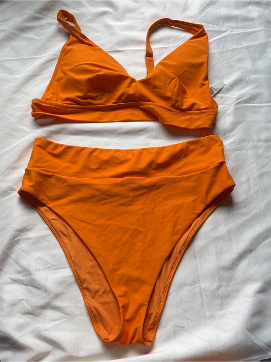 aerie Other - Aerie orange high waisted bikini size XL